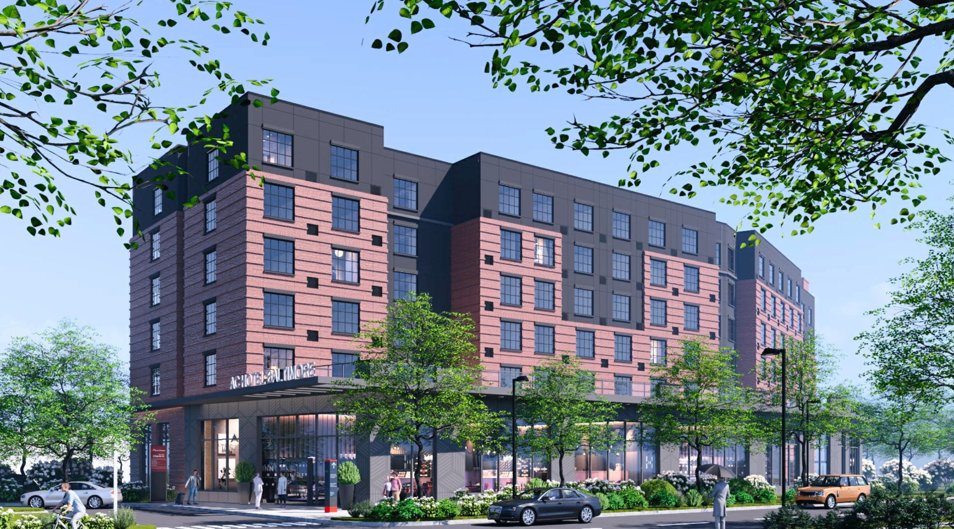 Hotel development in progress
